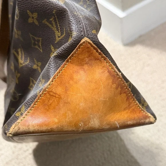 AUTHENTIC Vintage Louis Vuitton Brown Monogram Shoulder Bag - Picture 6 of 8